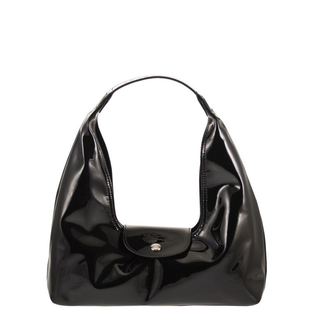 Longchamp Women Le Pliage Xtra Glossy - Glossy Cowhide Leather Shoulder Bag